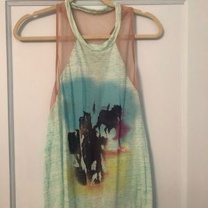 Size large Lush racer back tank